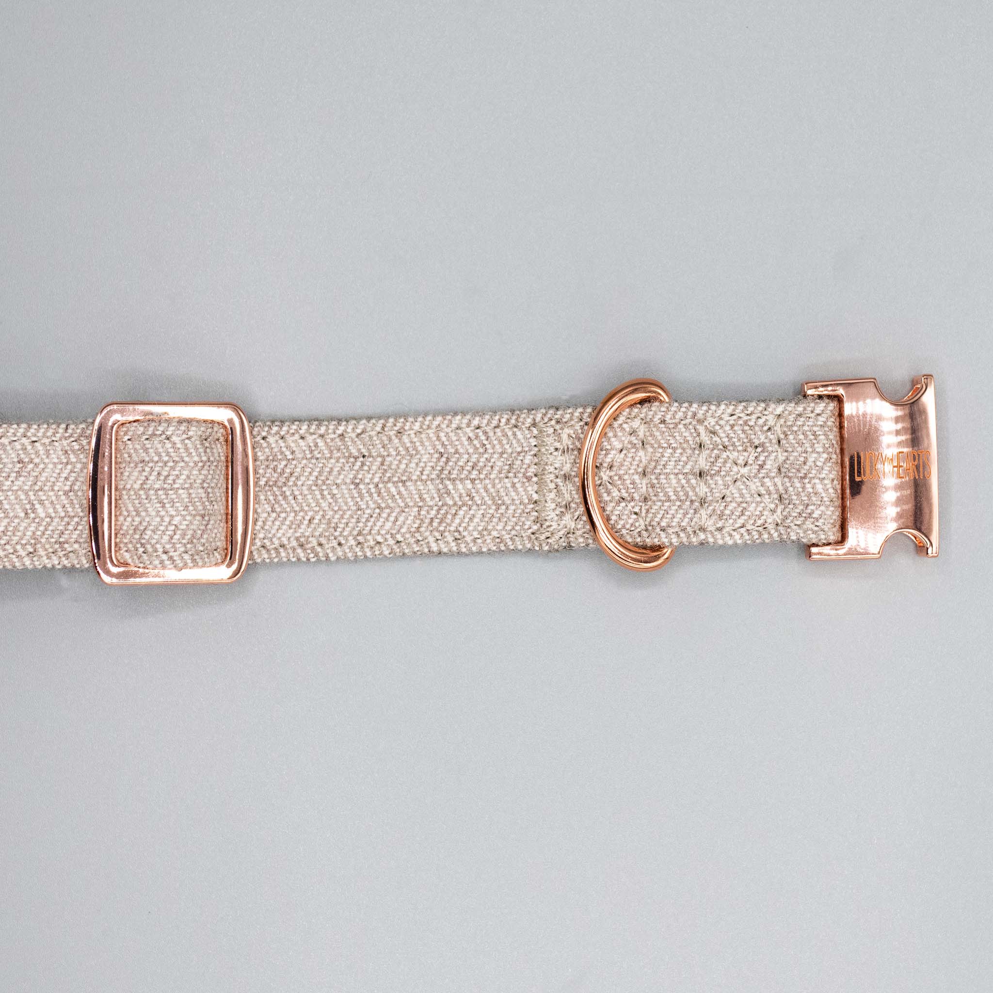 Halsband & Leinen Set Rosé