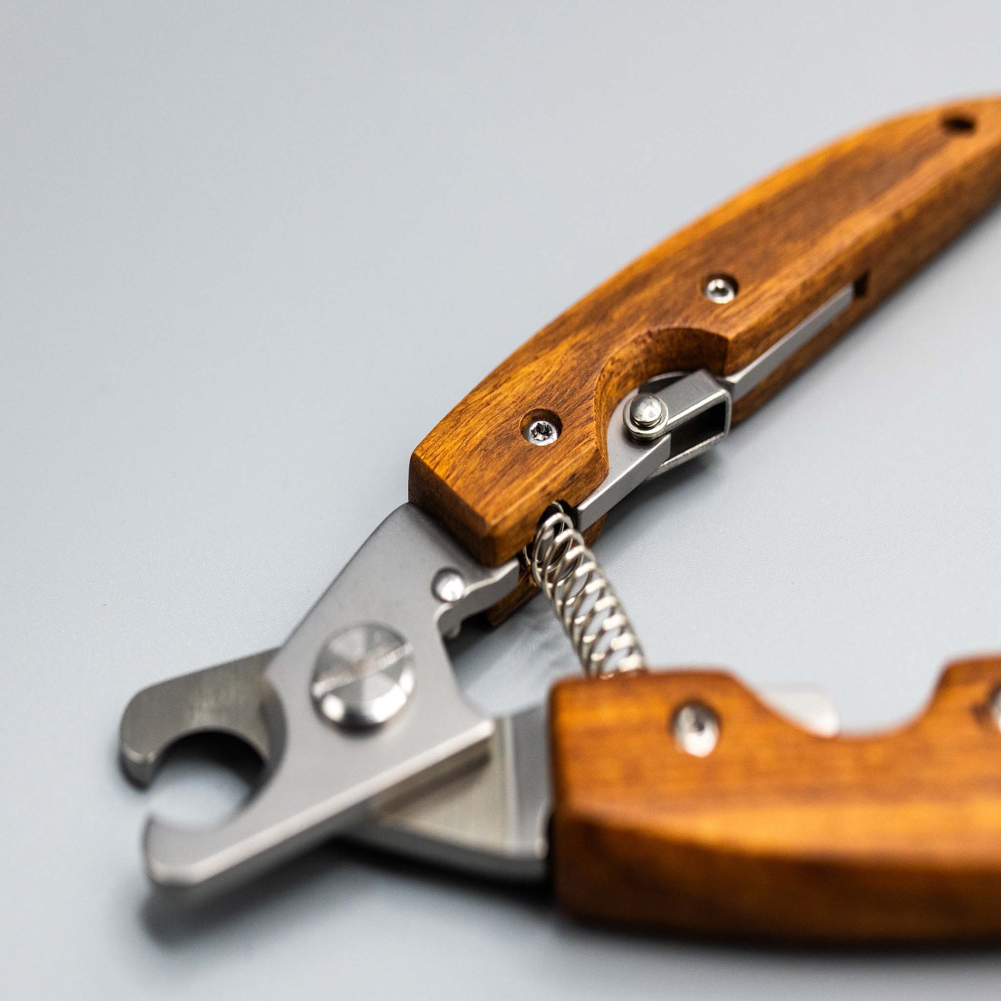 Premium Krallenzange mit Holzgriff