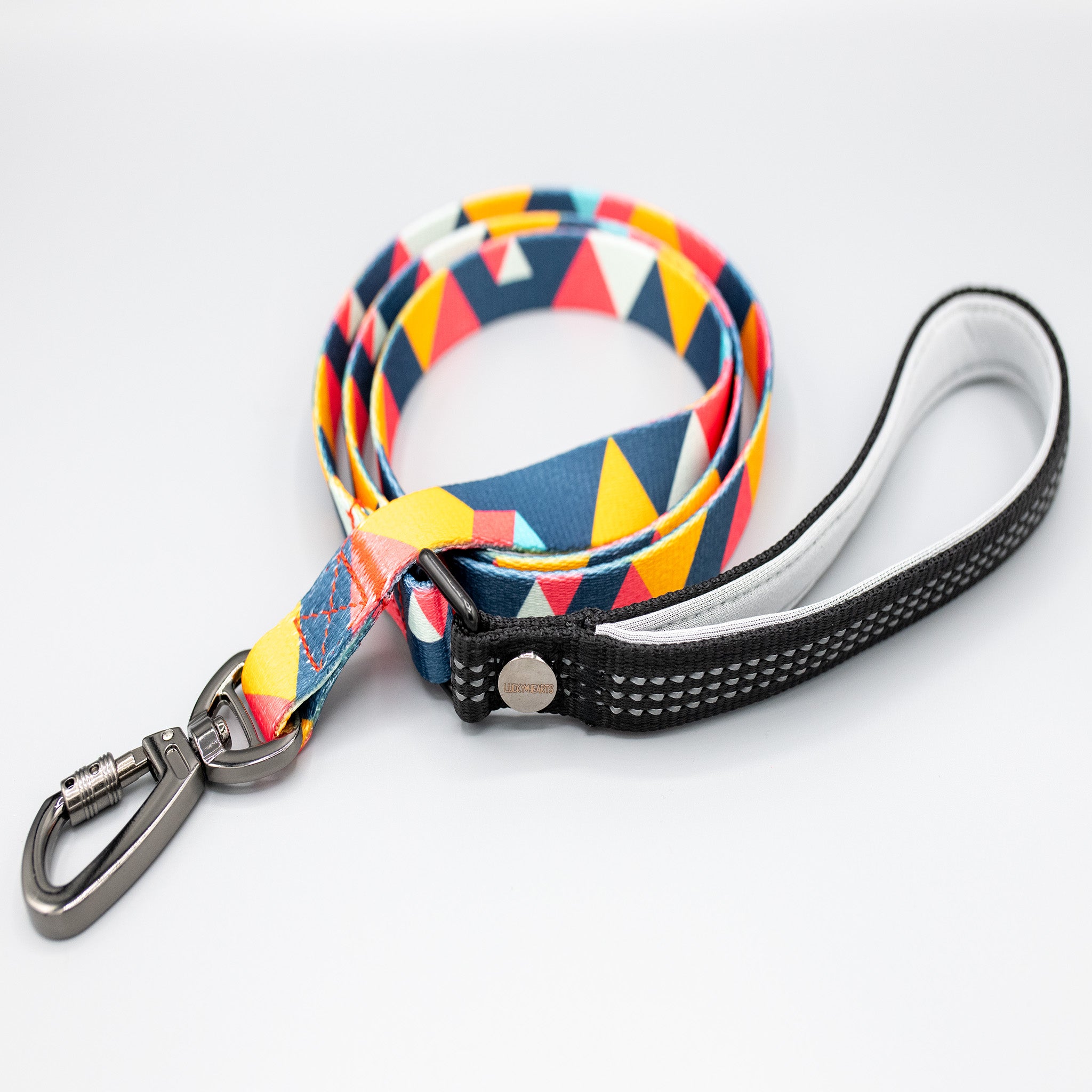 Halsband und Leinenset Rainbow Paws