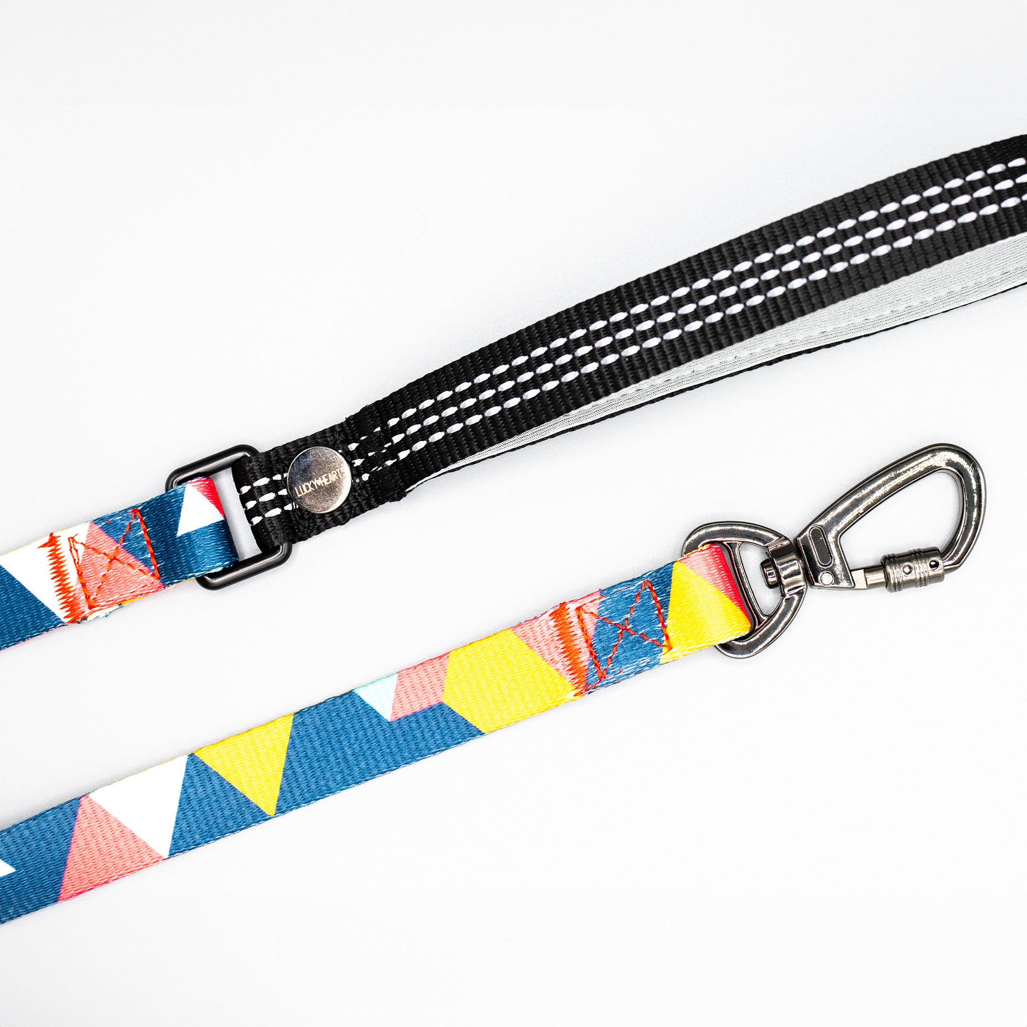 Halsband und Leinenset Rainbow Paws