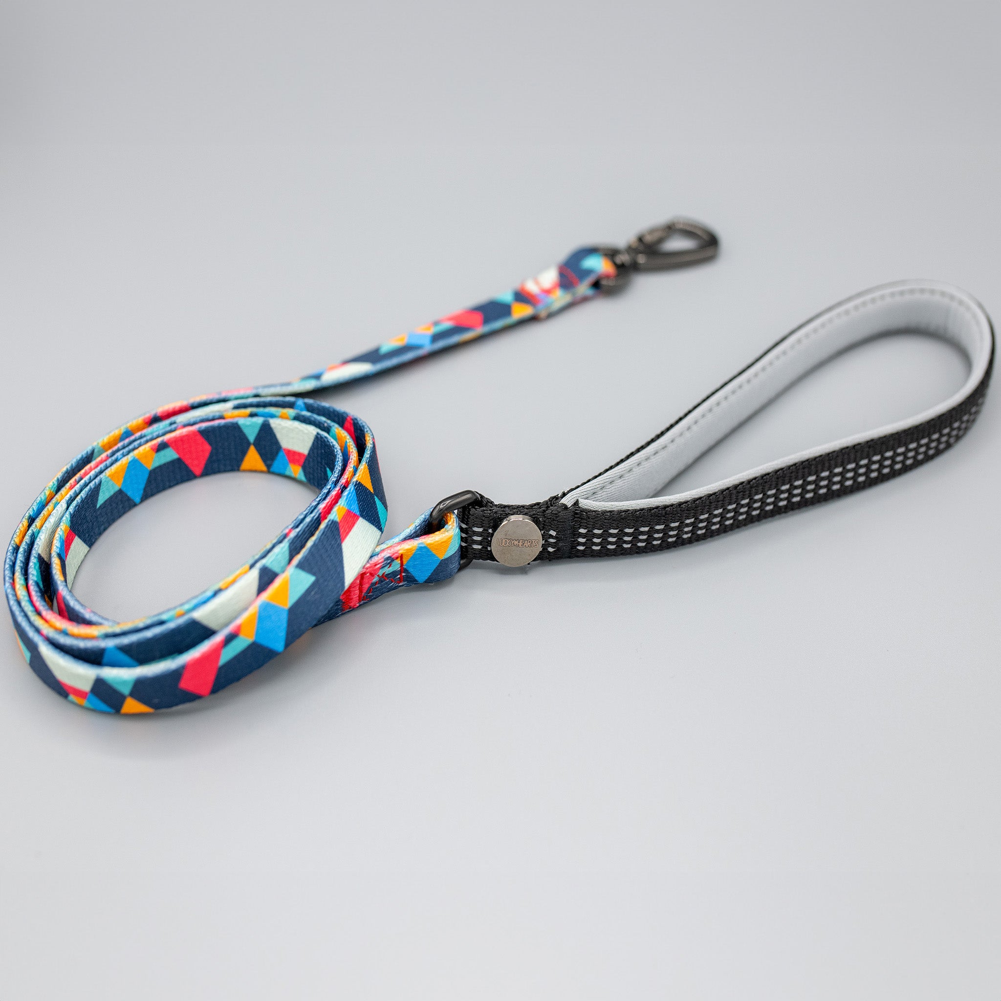 Halsband und Leinenset Rainbow Paws